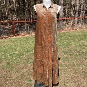 BB Dakota Tiered Prairie dress. Size Large.